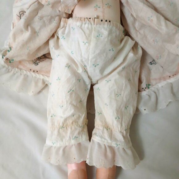 Vintage Rag Doll Bunny with Top and bottom pants - Picture 5 of 15